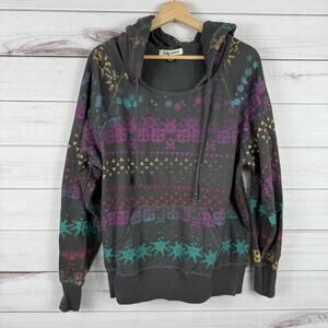Crafty Couture Women's Multicolor Pullover Hoodie Size 1X‎